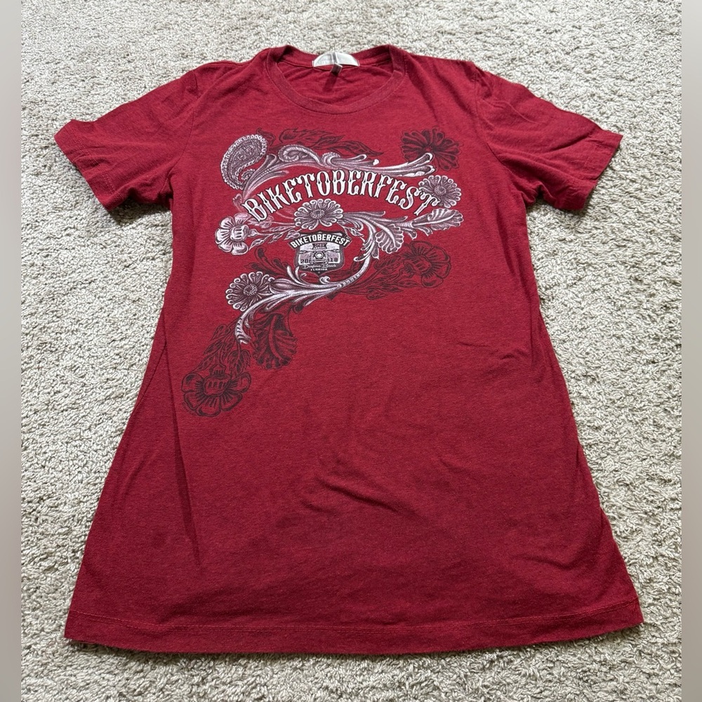 Women's Biketoberfest Harley Davidson Style Bike Week Daytona Beach Shirt 2018 M